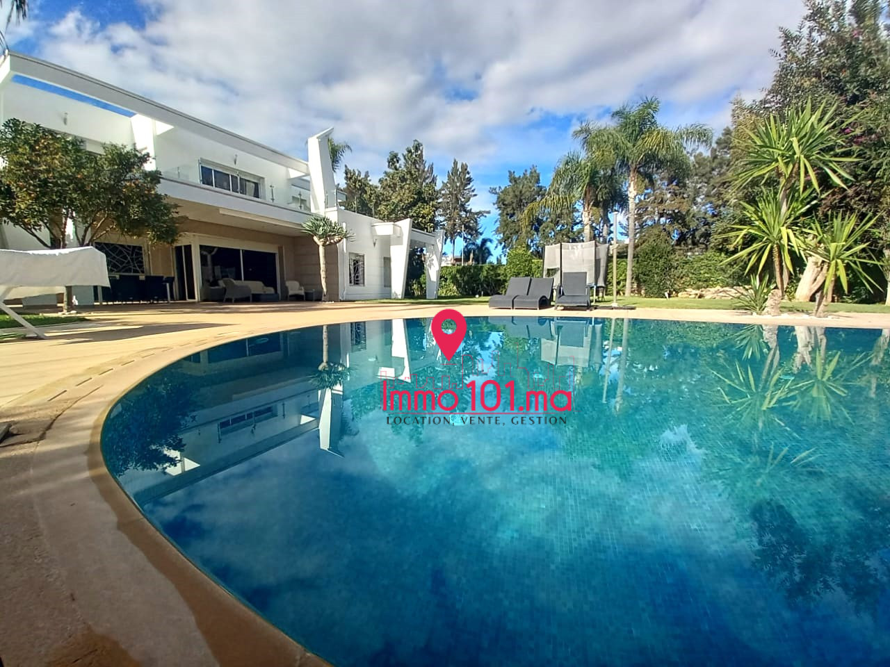 Location villa meublée à l’Orangeraie-Souissi AYLVM2111
